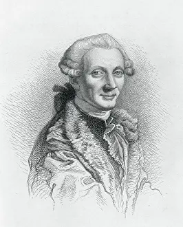 Portrait Etching of Nicola Piccini