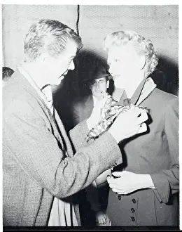 Portrait of Eve Arden with Brooks West