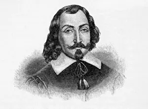 Portrait Of Explorer Samuel De Champlain