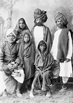 Portrait of a Family Known as Criminals Called Dacoits