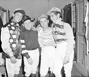 Portrait of Famous Jockeys