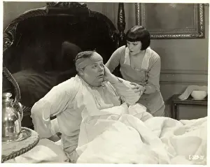 Portrait of Fatty Arbuckle in Unknown Movie Scene