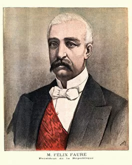President Gallery: Portrait of Felix Faure, President of France, 1895