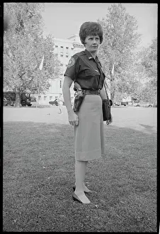 Portrait of a Female Deputy Sheriff