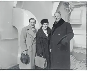 Portrait of Feodor Chaliapin with His Wife and Son