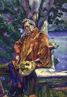Boccioni Prints: Portrait Of Ferruccio Busoni