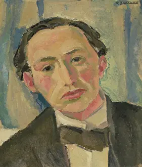 Schwitzerland Prints: Portrait Of François Laya (1890-1957)