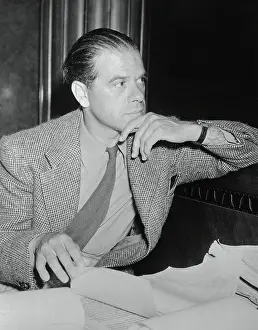 Portrait of Frank Capra at Trial