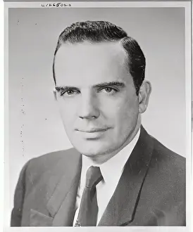 Portrait of Frank G. Clement Smiling and Wearing Suit and Tie