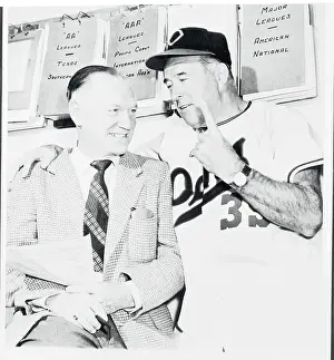 Oakland Prints: Portrait of Frank O'Doul with Brick Laws