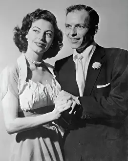 Germantown Prints: Portrait of Frank Sinatra and Ava Gardner