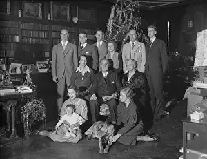 Portrait of Franklin D. Roosevelt and Family