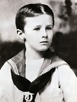 Prints of (Original Caption). Franklin D. Roosevelt at the age of seven FDR in Focus: A Visual Legacy: Portrait of Franklin Delano Roosevelt
