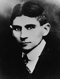 Images Dated 8th April 2016: Portrait of Franz Kafka