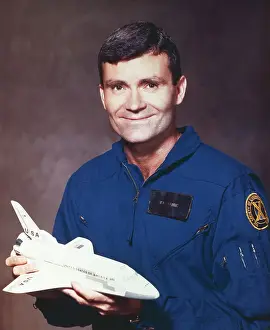 Fred W Prints: Portrait of Fred W. Haise Jr