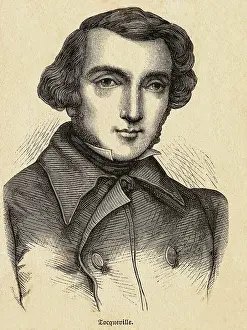 Prints of (Original Caption). Alexis de Tocqueville, (1805-1859), French writer and politician Timeless Visions: Icons of Art and History: Portrait of French Politician Alexis de Tocqueville