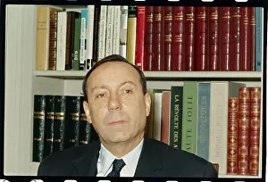 Portrait of Former French Premier Michel Debre