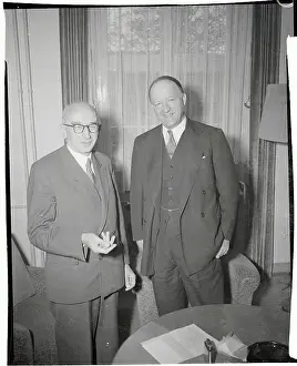 Butler Prints: Portrait of Fritz Schaeffer and Richard A. Butler