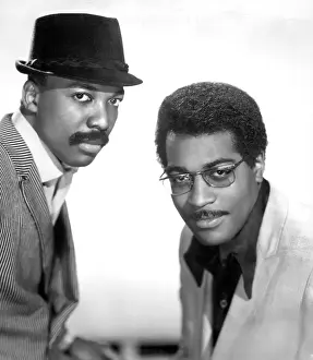 Mustache Prints: Portrait of Gamble And Huff
