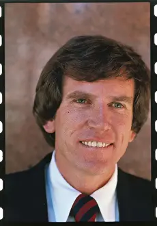 Portrait of Gary Hart Smiling