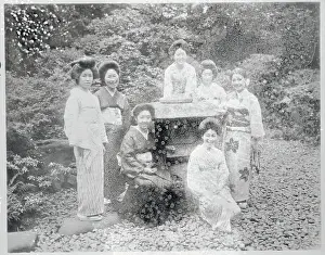 Portrait of Geishas