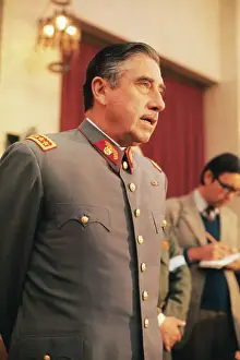 Santiago Prints: Portrait of General Augusto Pinochet