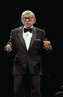 Portrait of George Burns