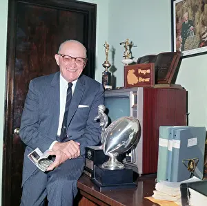 Portrait of George Halas