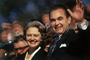 Portrait of George and Lurieen Wallace
