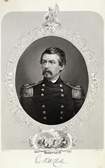 George Brinton Mcclellan Prints: Portrait of George McClellan