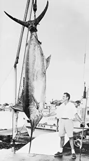 Portrait of George Parker Jr. with Fish