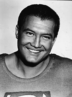 Portrait Of George Reeves As Superman