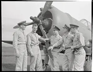 Honolulu Prints: Portrait of George S. Welch with Others