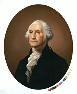 Keith Lance Illustrations Collection: Portrait of George Washington
