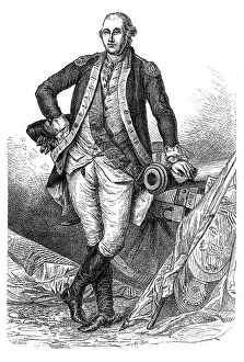 Portrait of George Washington, First US President