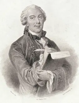 Natural History Prints: Portrait of Georges-Louis Leclerc Comte de Buffon