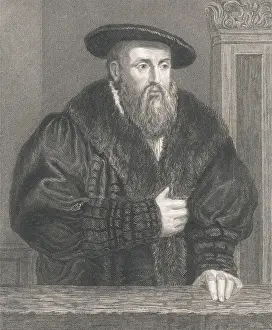 Portrait of German Astronomer Johannes Kepler