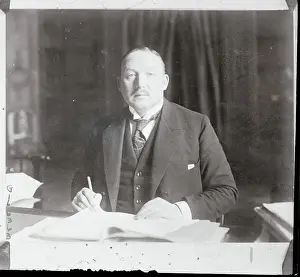 Genoa Prints: Portrait of a German Delegate