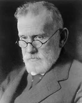 Bacteriologist Prints: Portrait Of German Professor Paul Ehrlic