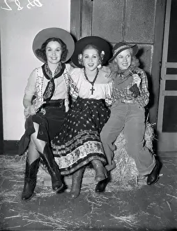 Portrait of Ginger Rogers, Gail Patrick and Grace Bradley