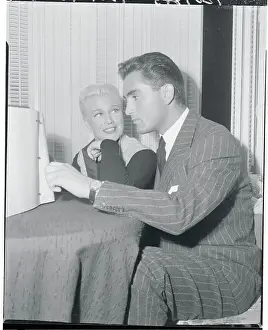 Portrait of Ginger Rogers and Jacques Bergerac