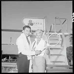 Portrait of Ginger Rogers and Johnny Logan