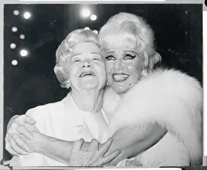 Portrait of Ginger Rogers with Her Mother Lela