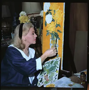 Portrait of Ginger Rogers Painting