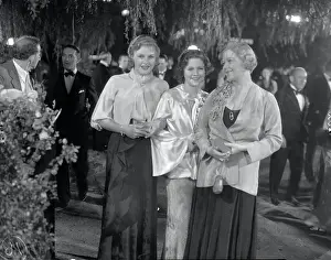 Portrait of Ginger Rogers, Phyllis Fraser and Mrs. Rogers