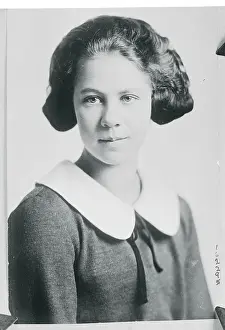 Pennsylvania Prints: Portrait of Girl Postmaster