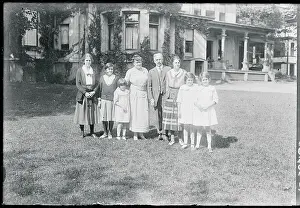 Portrait of Governor Nathan L. Miller with Family