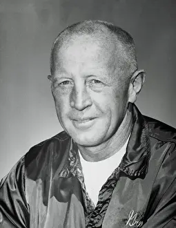 Portrait of Green Bay Packers Coach Red Cochran