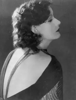 Prints of (Original Caption). Head and shoulders profile portrait of Greta Garbo, 1928 Timeless Elegance: The Iconic Greta Garbo Collection: Portrait of Greta Garbo