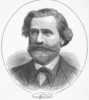 Portrait of Guiseppe Verdi